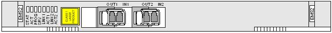 Optix OSN3500 SSN1EMS2单板外观