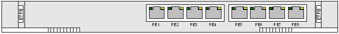 OSN3500 SSN1ETF8接口板外观